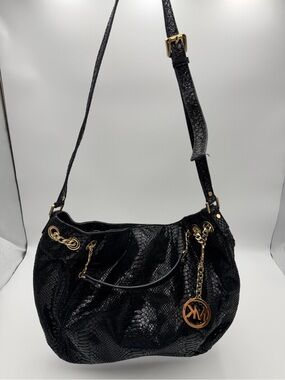 Michael Kors Python Embossed Hobo